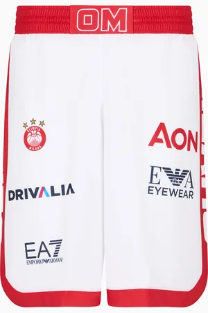 EA7 Olimpia Milano Short réplique Championnat 24/25