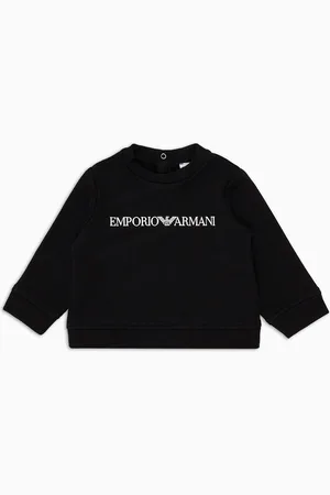 Emporio Armani Sweat-shirt en modal mélangé avec logo