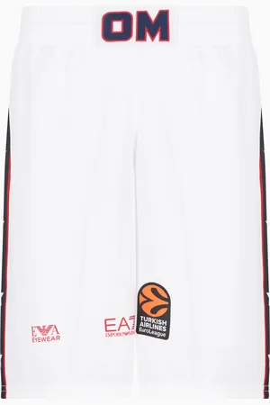 EA7 Short Olimpia Milano réplique Euroligue 24/25