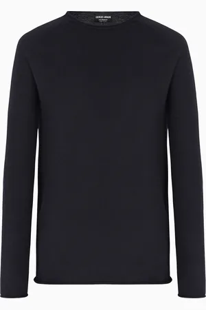 Giorgio Armani Pull en cachemire à motif rayé