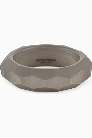 Emporio Armani Bracelet rigide à facettes