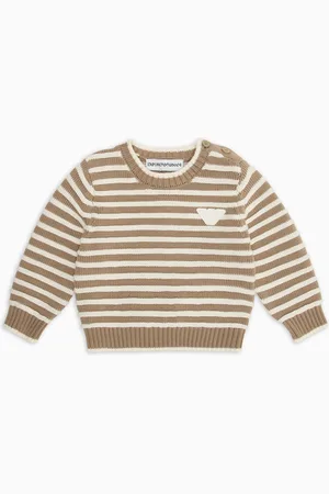 Emporio Armani Pull à motif rayures
