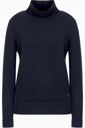 Giorgio Armani Pull col boule en pur cachemire