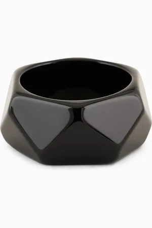 Emporio Armani Maxi bracelet rigide facetté