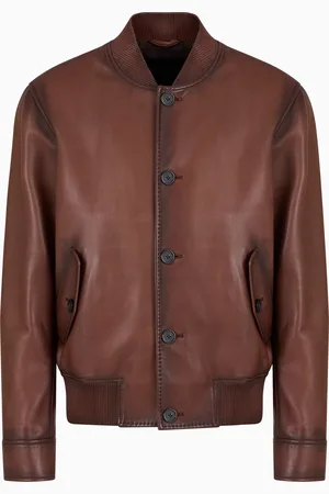 Emporio Armani Blouson en peau d