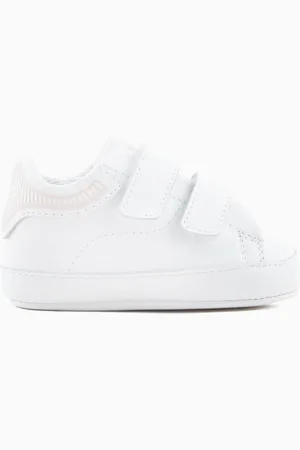 Emporio Armani Sneakers en nappa avec Velcro