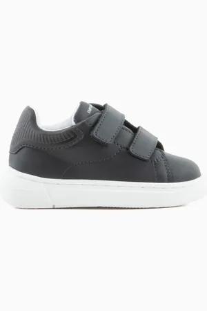 Emporio Armani Sneakers en cuir avec Velcro