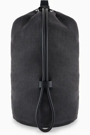 Giorgio Armani Sac à dos en toile de lin