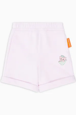 Emporio Armani Short en jersey biologique avec imprimé Manga Bear Crew ASV
