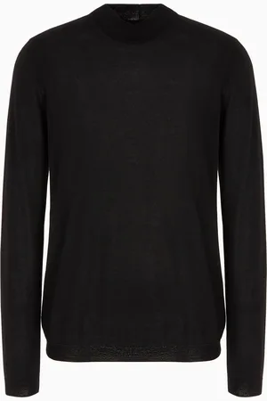 Giorgio Armani Pull à col roulé Icon en cachemire