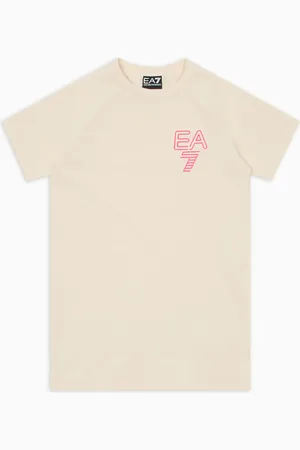 EA7 Robe Visibility Girl en jersey de coton stretch