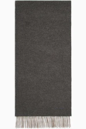 Giorgio Armani Écharpe en cachemire avec logo brodé