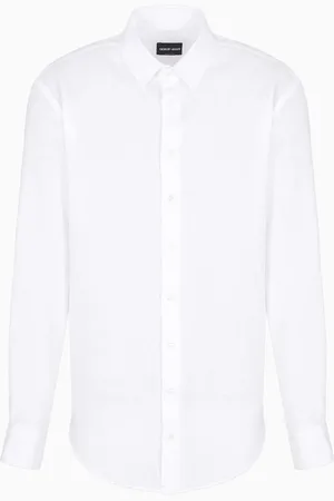 Giorgio Armani Chemise coupe classique en lin