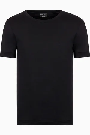 Giorgio Armani Pull Icon à manches courtes en cachemire