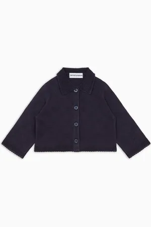 Emporio Armani Cardigan en maille jacquard à motif d
