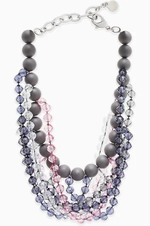 Emporio Armani Collier ras-de-cou multi-brins avec boules