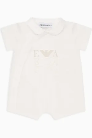 Emporio Armani Pelele de punto con logotipo