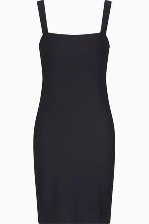 EA7 Robe courte en tissu technique stretch