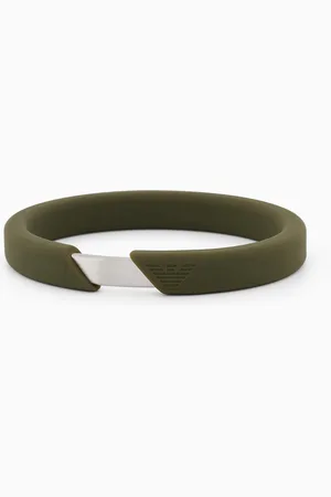 Emporio Armani Bracelet en silicone vert
