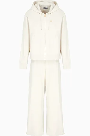 EA7 Survêtement Core Lady en coton stretch