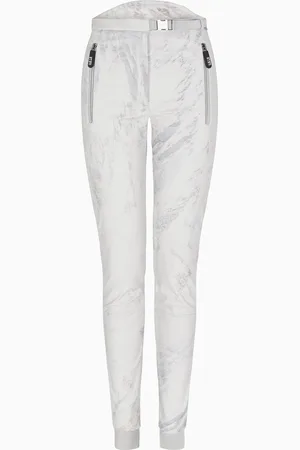 Giorgio Armani Legging de ski Neve en jersey technique réfléchissant imprimé