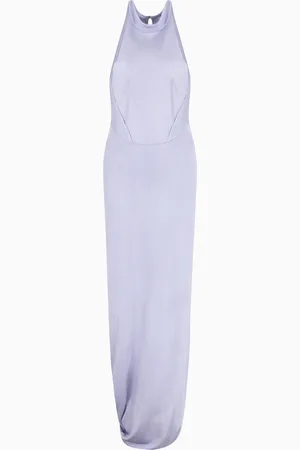 Giorgio Armani Robe longue en jersey de viscose