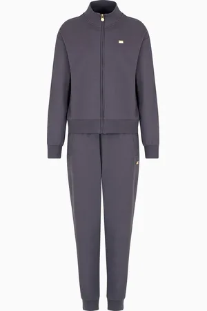 EA7 Survêtement Core Lady en coton stretch