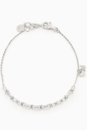 Emporio Armani Bracelet chaîne en argent sterling