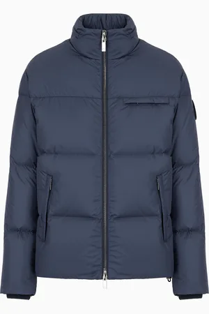 Giorgio Armani Blouson bomber garni en plume d’oie ASV