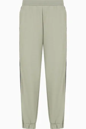 EA7 Pantalon de jogging Logo Series en mélange de coton