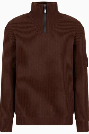 Giorgio Armani Pull à col roulé en laine et cachemire Neve