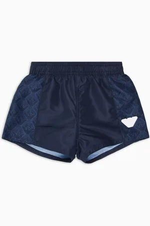 Emporio Armani Short de bain avec bande logotypée ASV