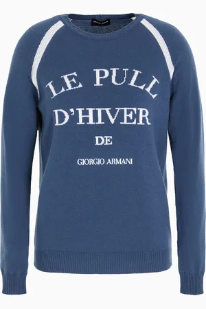 Giorgio Armani Pull ras-du-cou Neve en cachemire