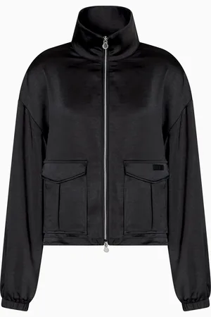 EA7 Blouson Precious en tissu effet satin