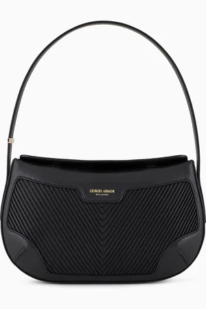 Giorgio Armani Sac à main la Prima en nappa plissé