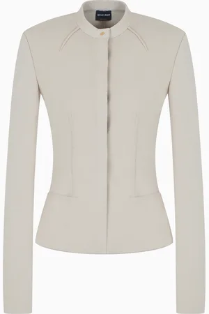 Giorgio Armani Veste en maille de coton et viscose
