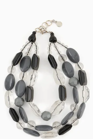 Emporio Armani Collier multi-brins avec éléments géométriques