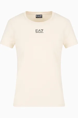 EA7 T-shirt Logo Series en coton et modal stretch