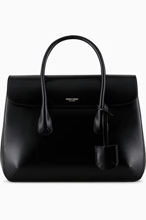 Giorgio Armani Grand sac Boston La Prima en cuir liégé