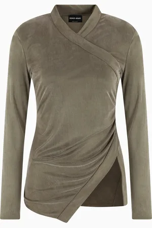 Giorgio Armani Pull en jersey de cupro