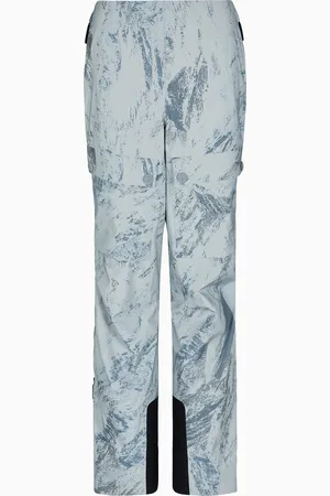 Giorgio Armani Pantalon de ski en tissu réfléchissant imprimé Neve
