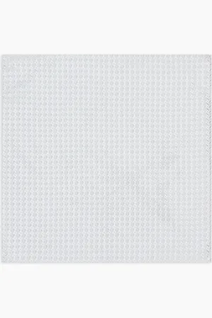 Emporio Armani Pochette en pure soie à motif jacquard