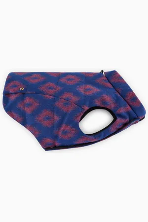 Giorgio Armani Manteau en flanelle jacquard Ikat Poldo x