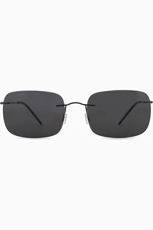 Giorgio Armani Lunettes de soleil homme forme pillow