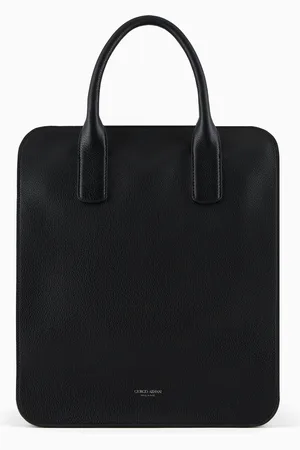 Giorgio Armani Sac cabas en cuir