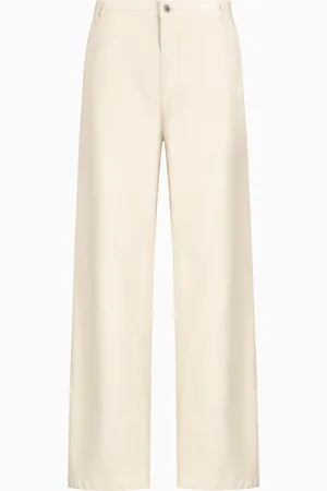 Emporio Armani Jean jambe large en denim Icon