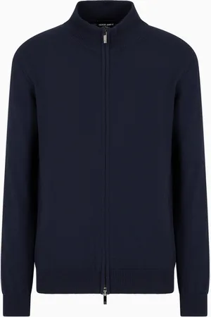 Giorgio Armani Cardigan à fermeture zippée en cachemire