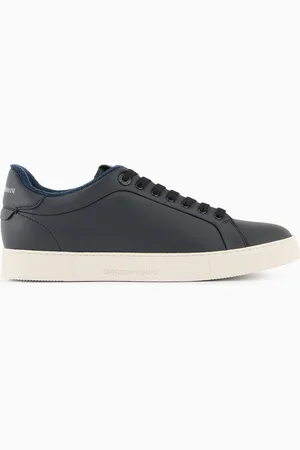 Emporio Armani Sneakers en cuir souple
