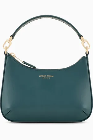 Giorgio Armani Mini sac hobo la Prima en cuir