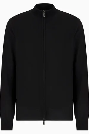 Giorgio Armani Cardigan à fermeture zippée en cachemire